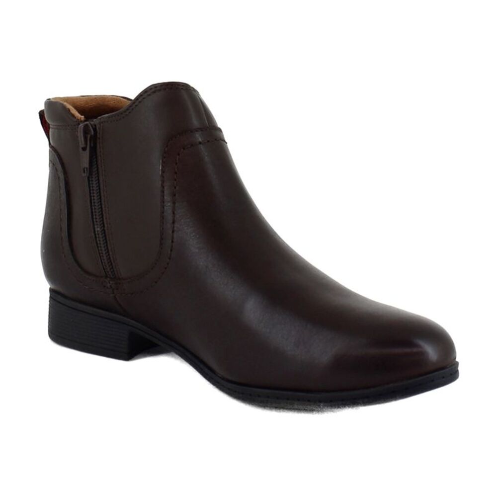 Cobb Hill Crosbie Gore Boot Brown Leather